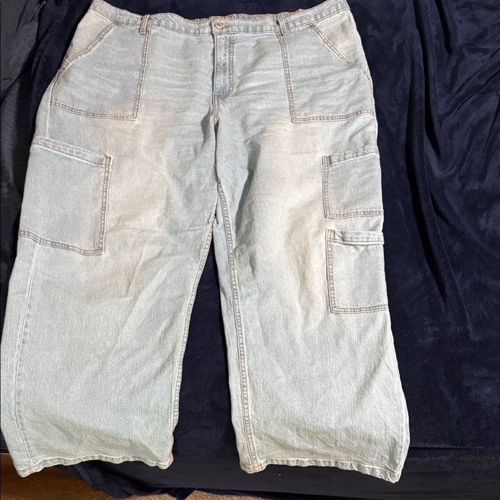 No Boundaries Light Blue Denim Pants